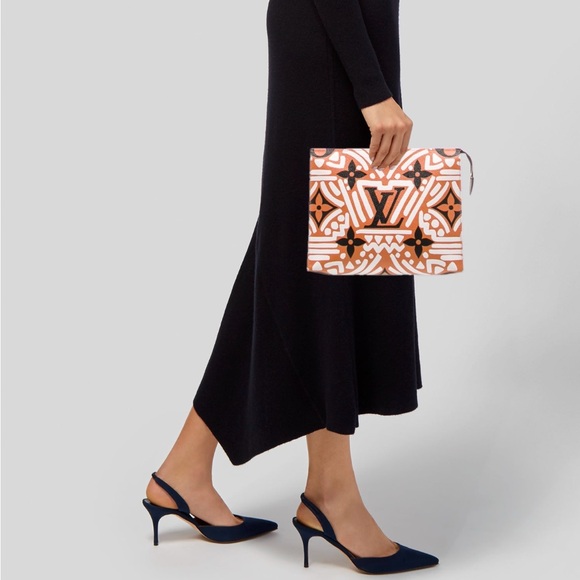 Louis Vuitton Monogram Giant Crafty Toiletry Pouch 26 NEW - Picture 9 of 9